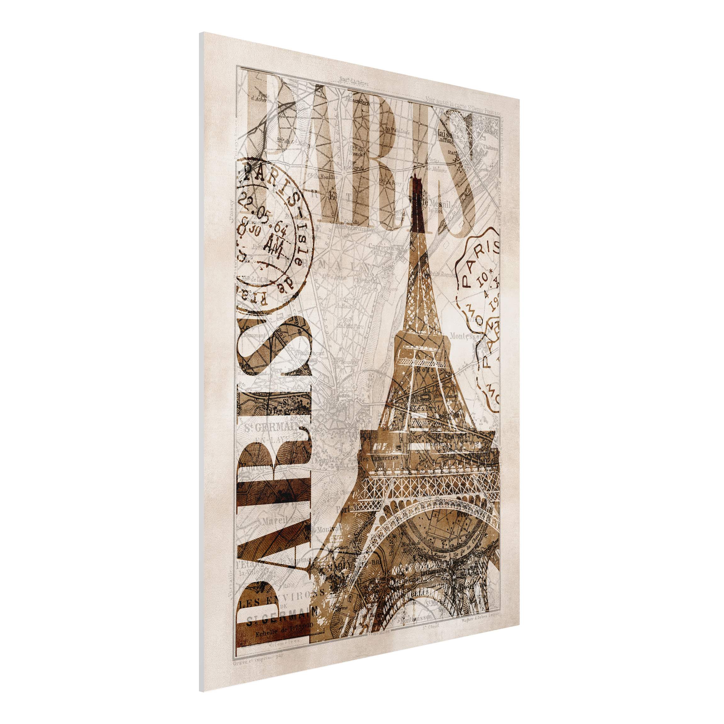 Forexbild Shabby Chic Collage - Paris