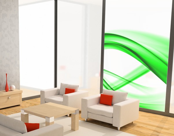 Fensterfolie Green Element No.2
