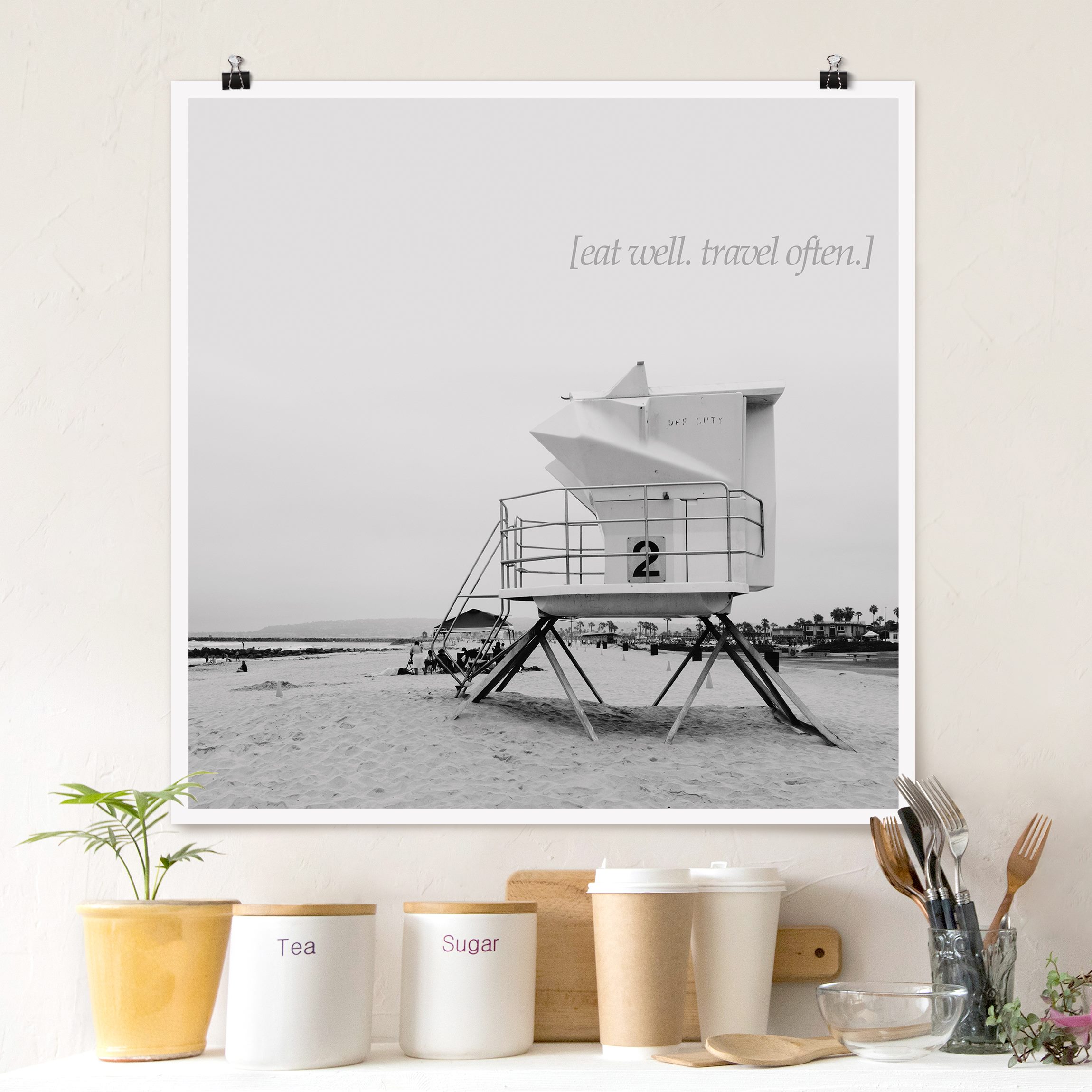 Poster Lyrische Landschaften - Reise