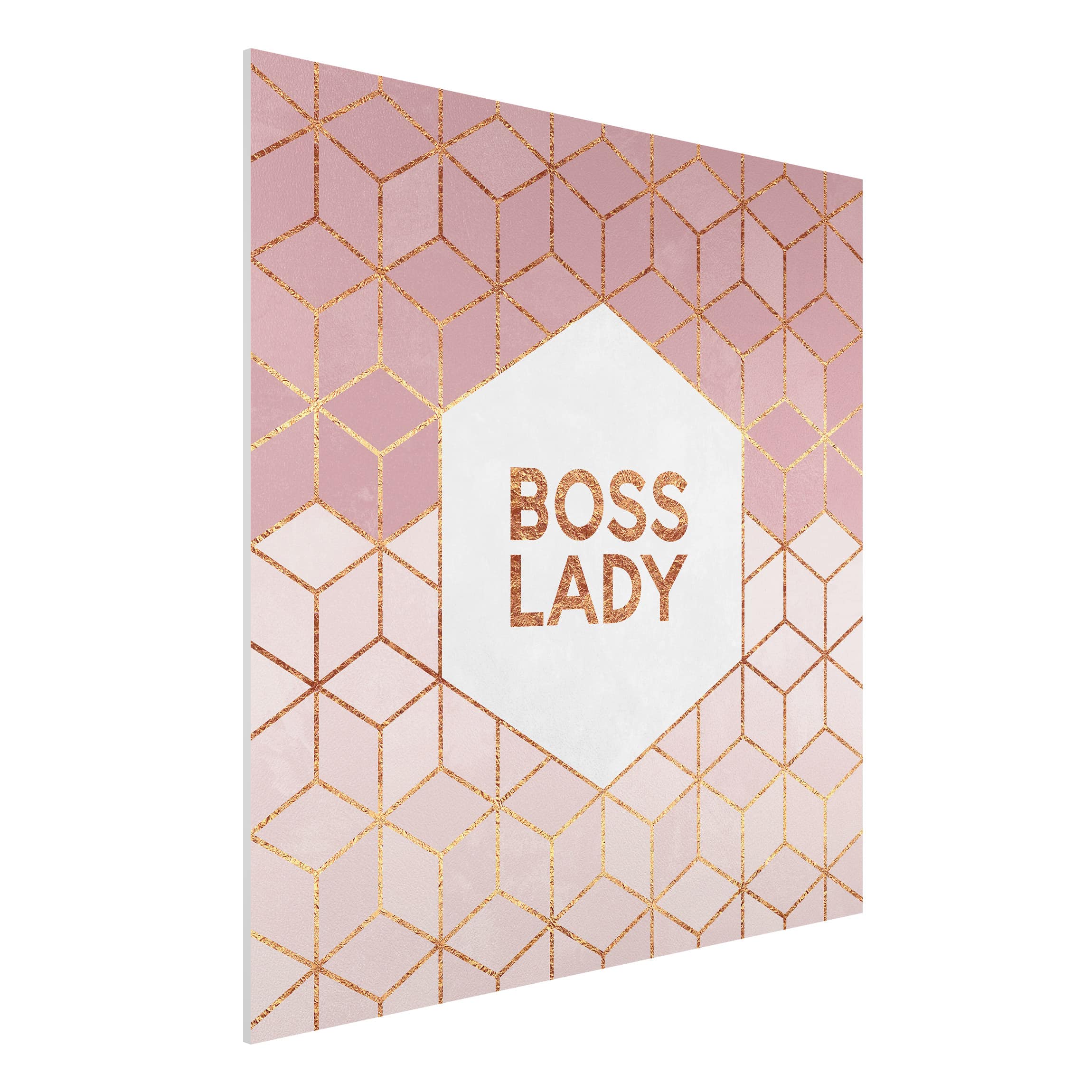 Forexbild - Quadrat Boss Lady Sechsecke Rosa