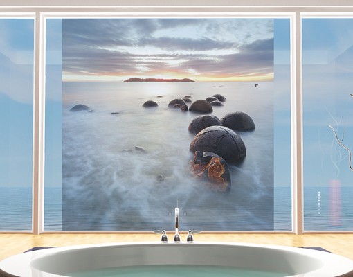 Fensterfolie Moeraki Neuseeland