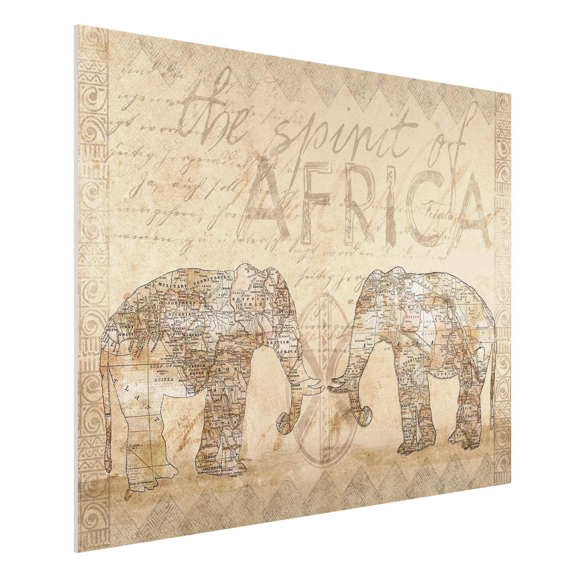 Forexbild Vintage Collage - Spirit of Africa