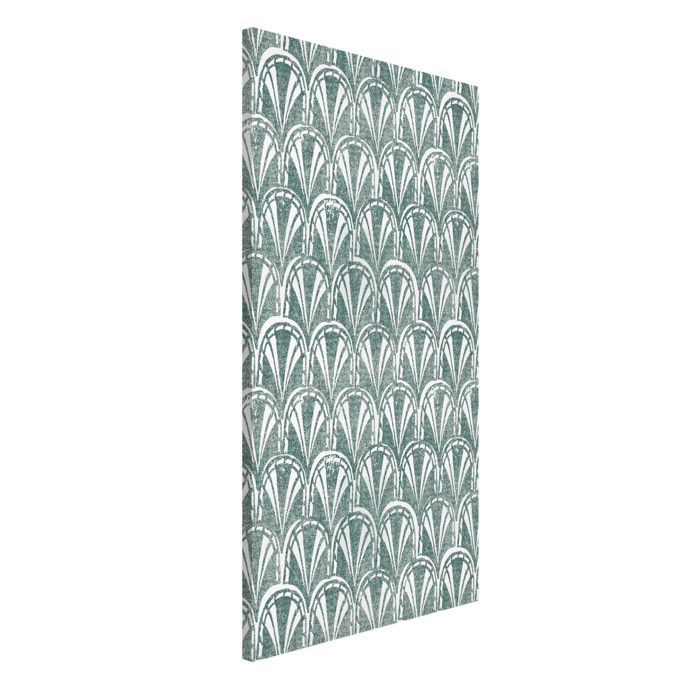 Magnettafel Vintage Muster Art Deco Bögen