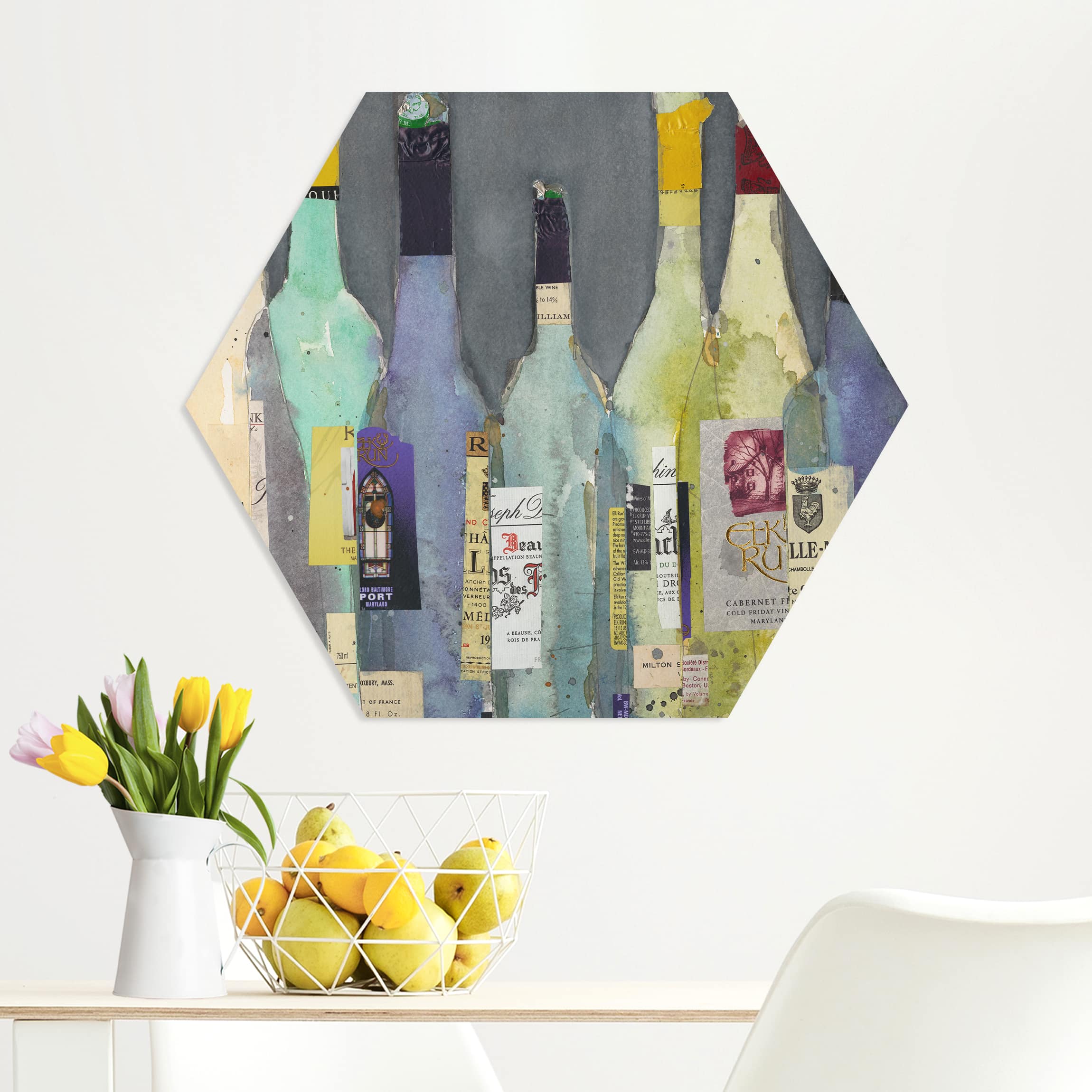 Hexagon-Forexbild Entkorkt - Spirituosen