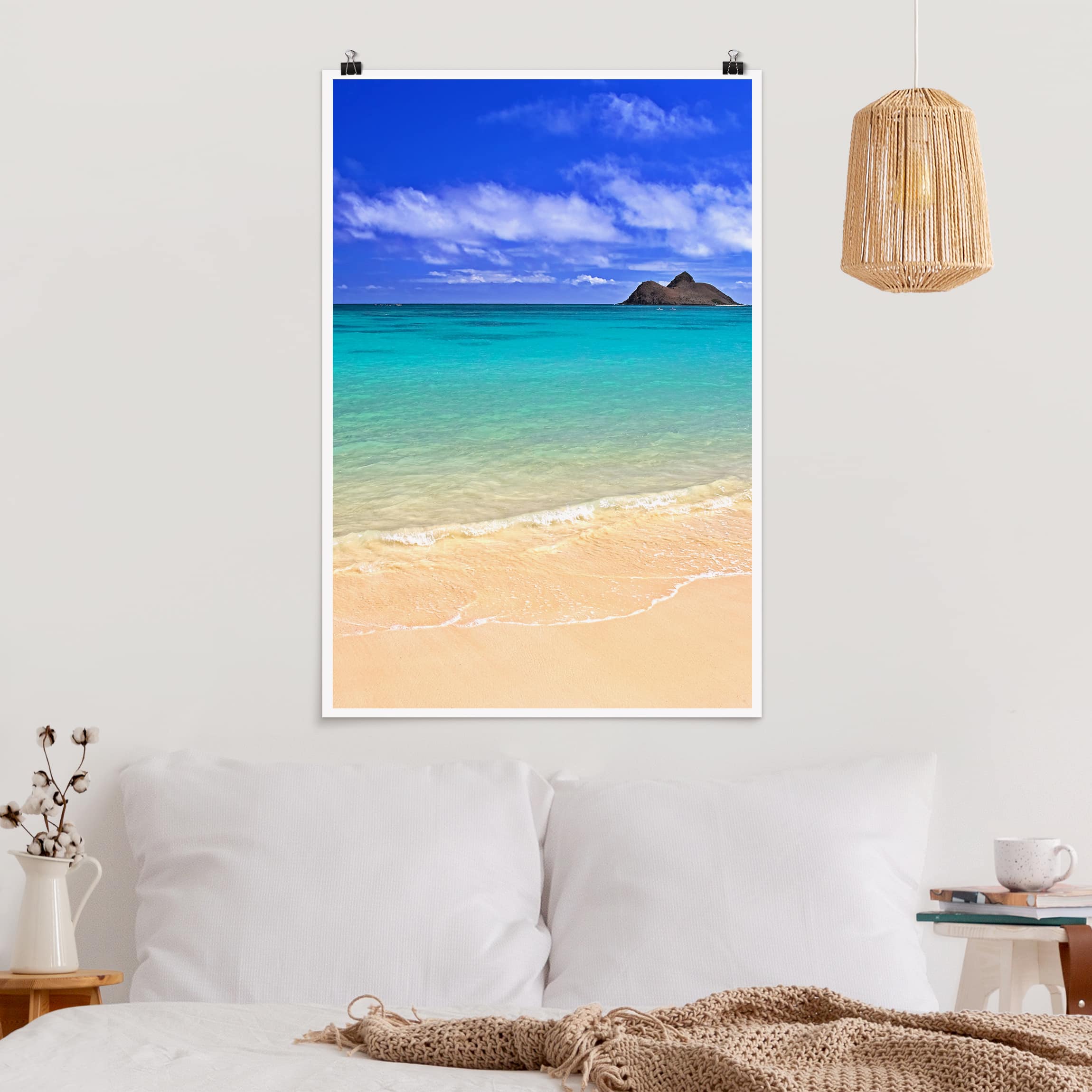 Poster - Hochformat Paradise Beach
