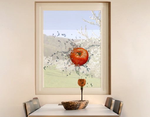Fensterfolie Frische Tomate