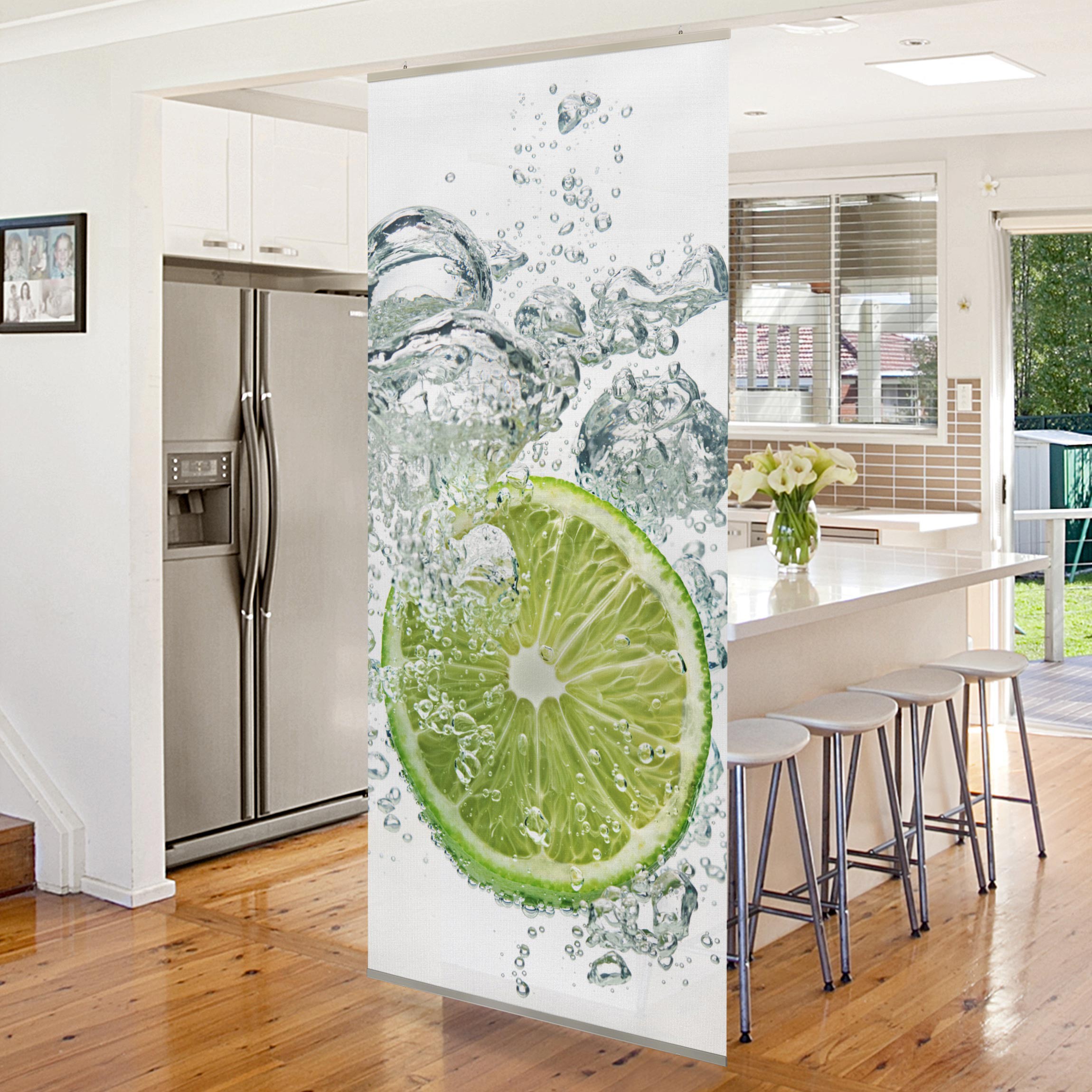 Raumteiler Lime Bubbles