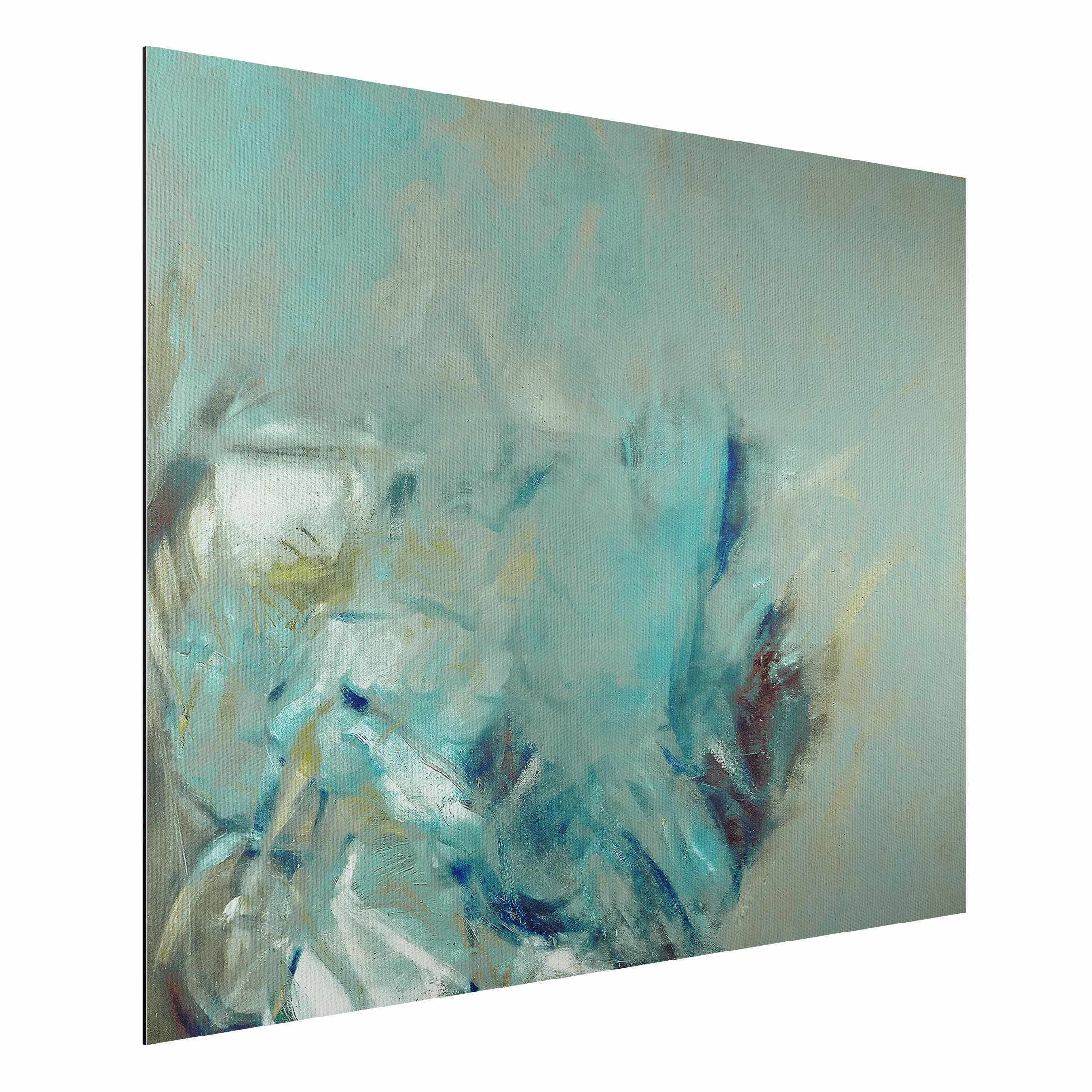 Alu-Dibond Bild Getarntes Motorrad