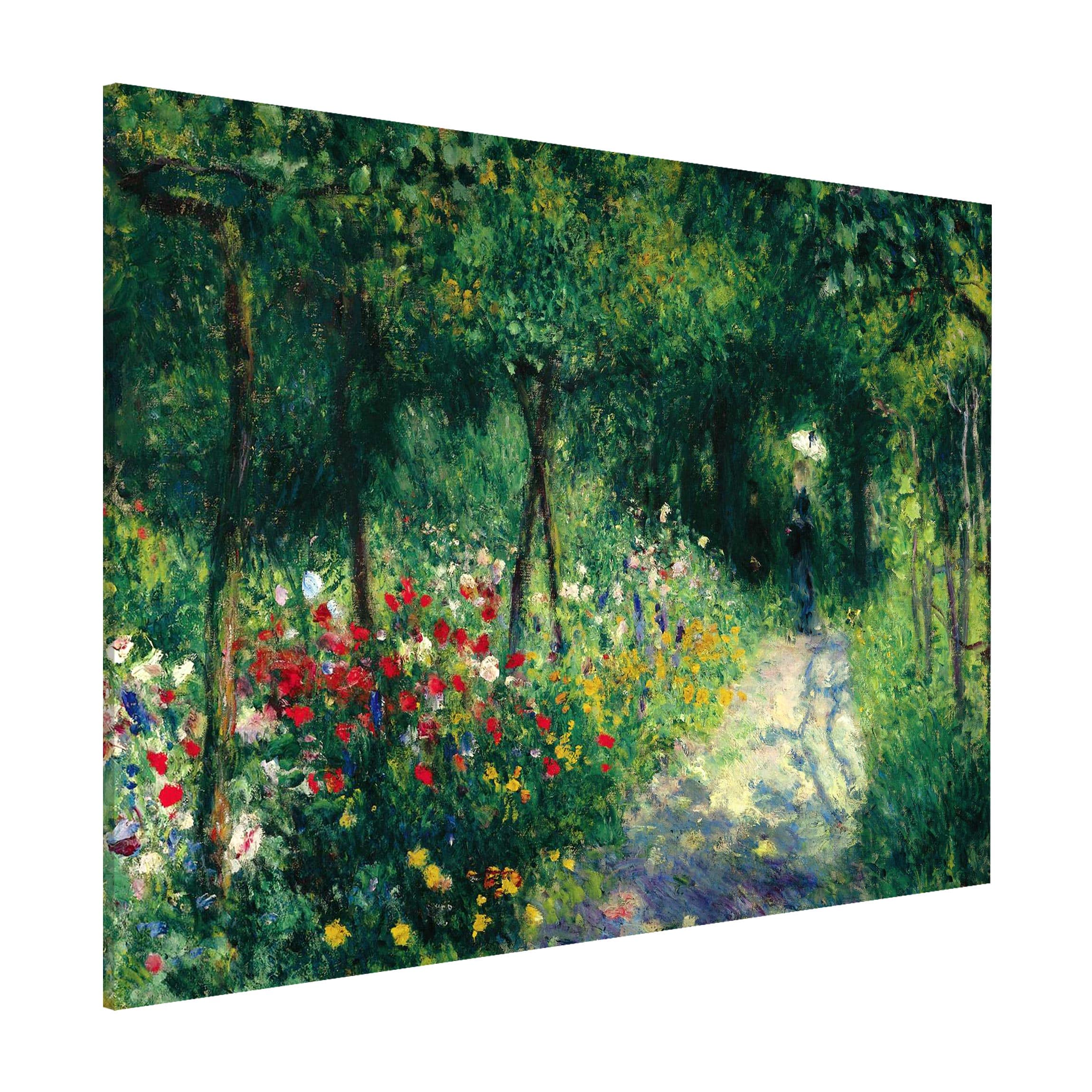 Magnettafel - Querformat 4:3 Auguste Renoir - Frauen im Garten