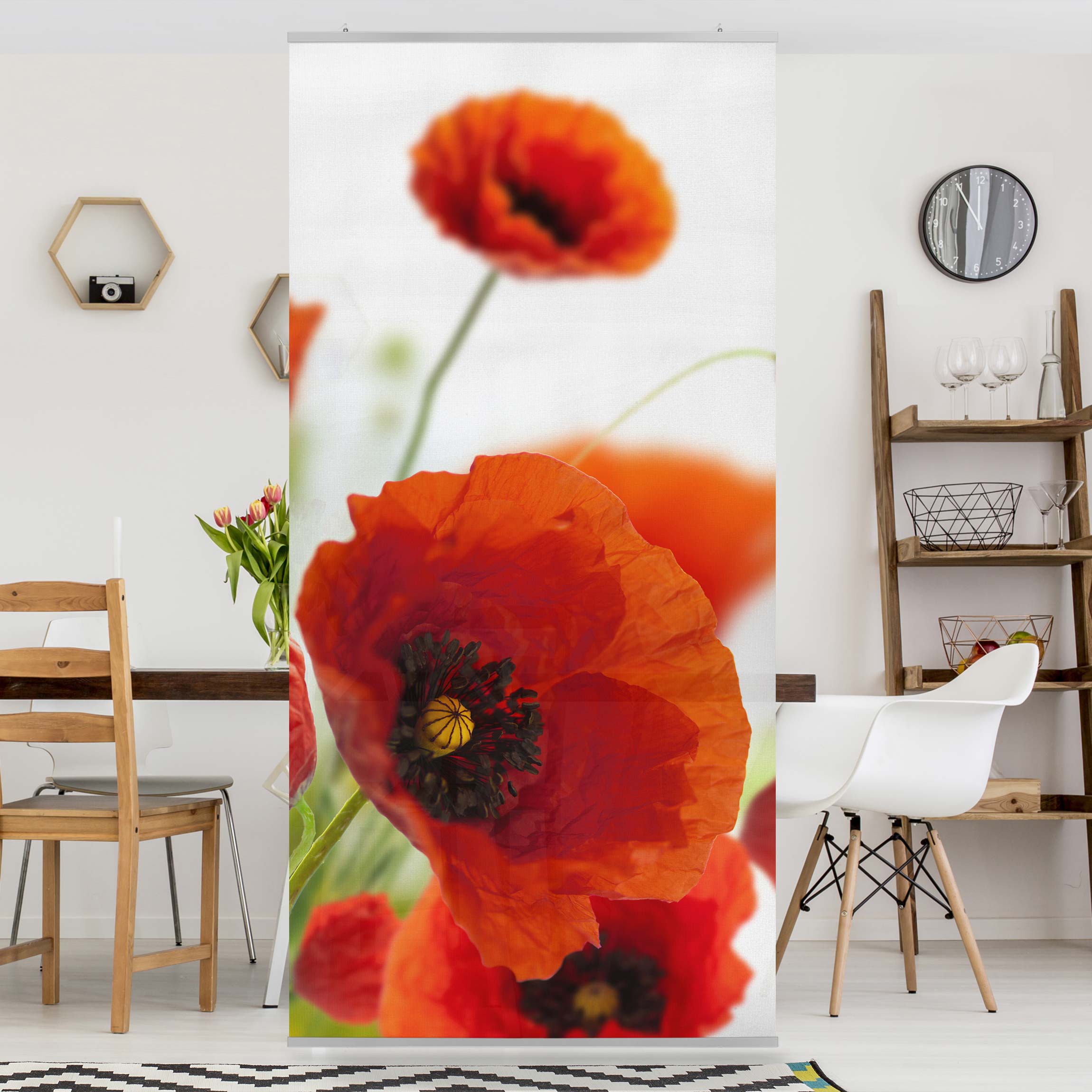 Raumteiler Radiant Poppies