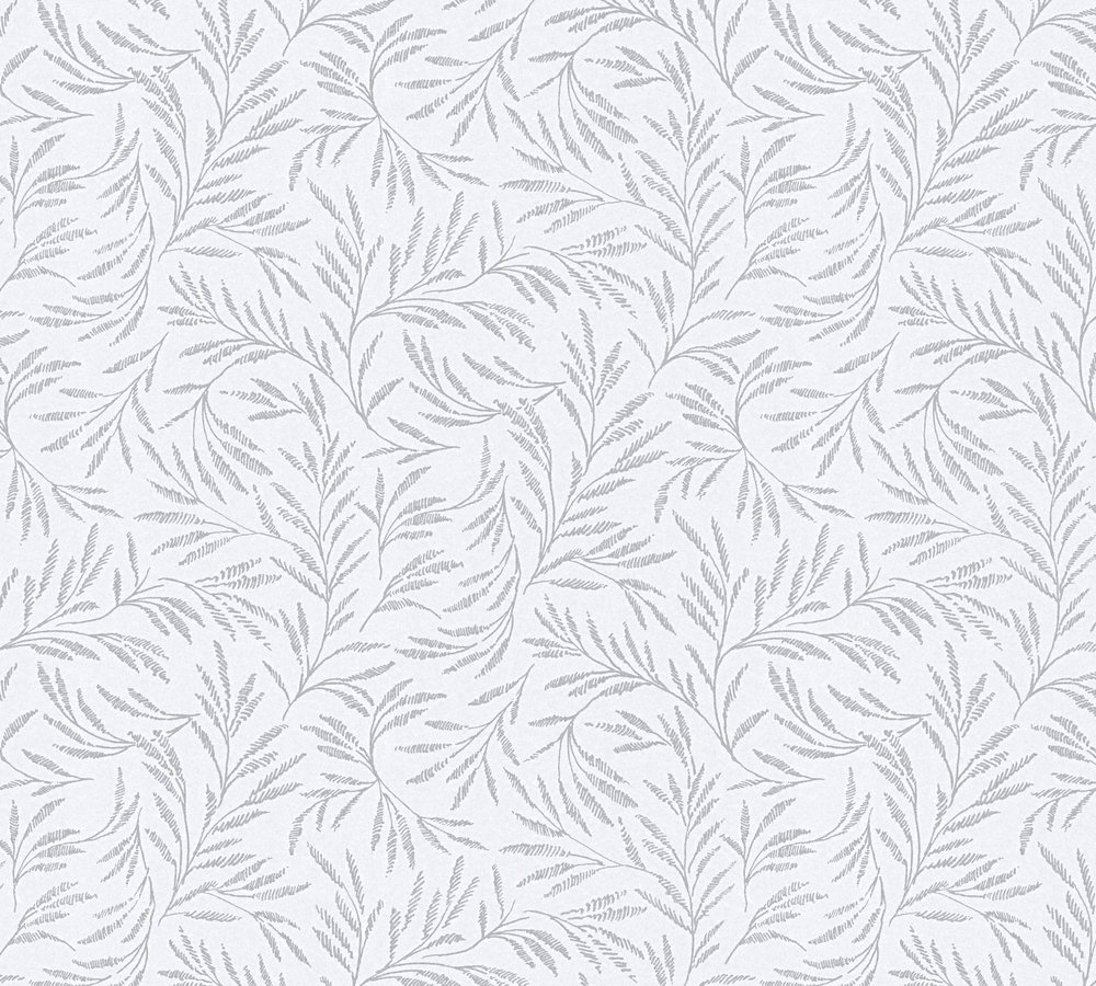 Metallic Mustertapete Architects Paper Alpha in Grau Metallic - 333261