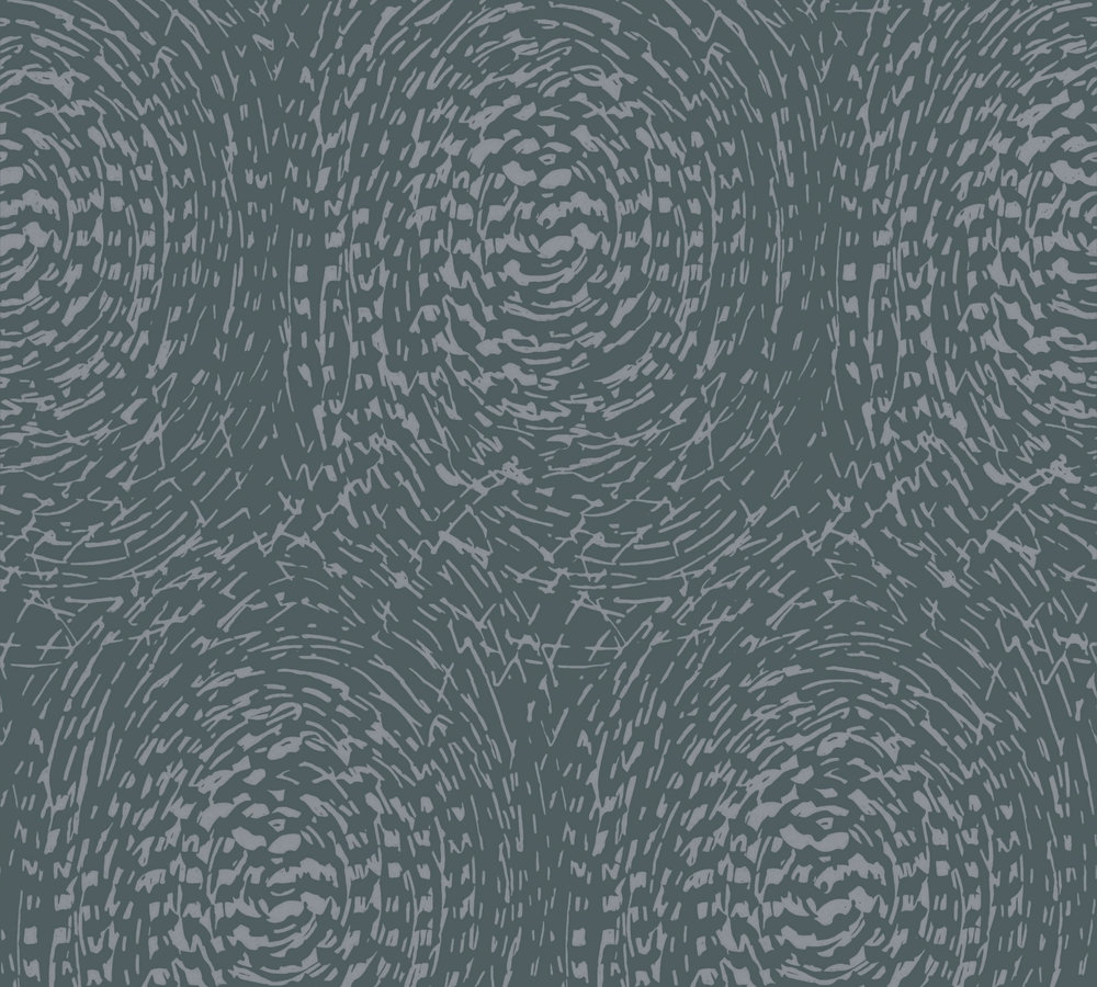 Metallic-Tapete Architects Paper Alpha in Blau Metallic - 333731