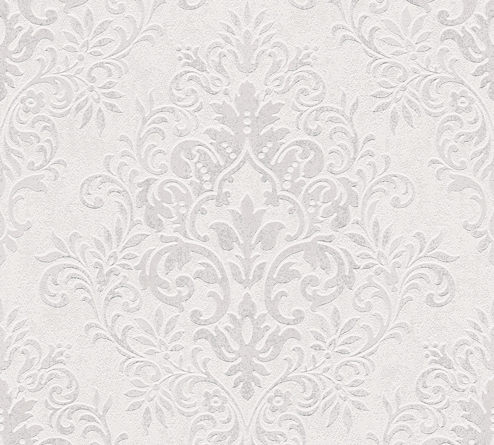 Metallic-Tapete Livingwalls Jette 4 in Grau Metallic - 339246