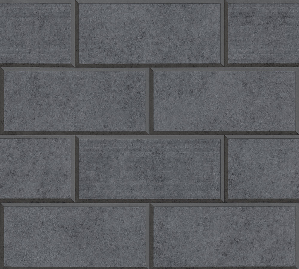 Mustertapete Versace wallpaper Versace 3 Via Gesù in Grau - 343226