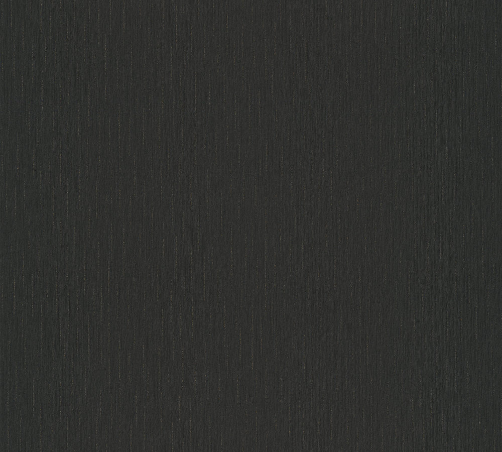 Unitapete Versace wallpaper Versace 3 Butterfly Barocco in Metallic Schwarz - 343273