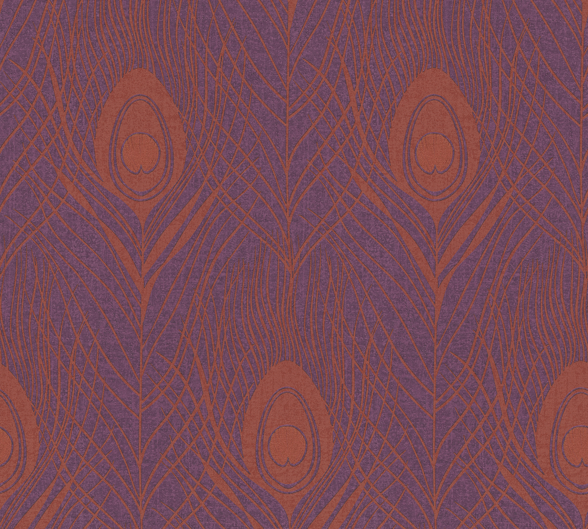 Metallic-Tapete Architects Paper Absolutely Chic in Metallic Rot Lila - 369715