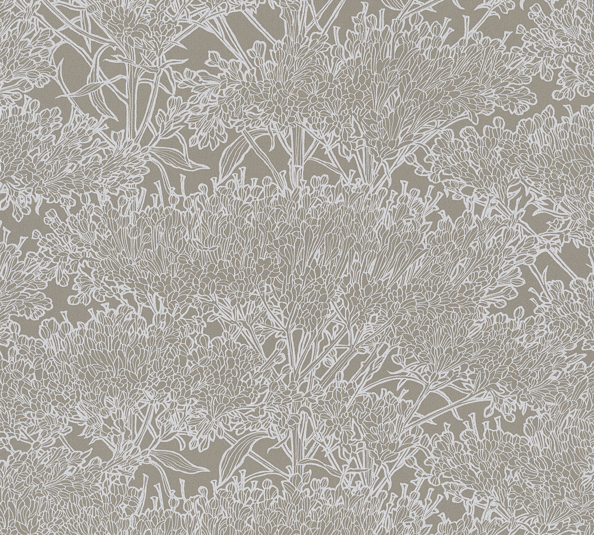 Metallic-Tapete Architects Paper Absolutely Chic in Metallic Grau - 369721
