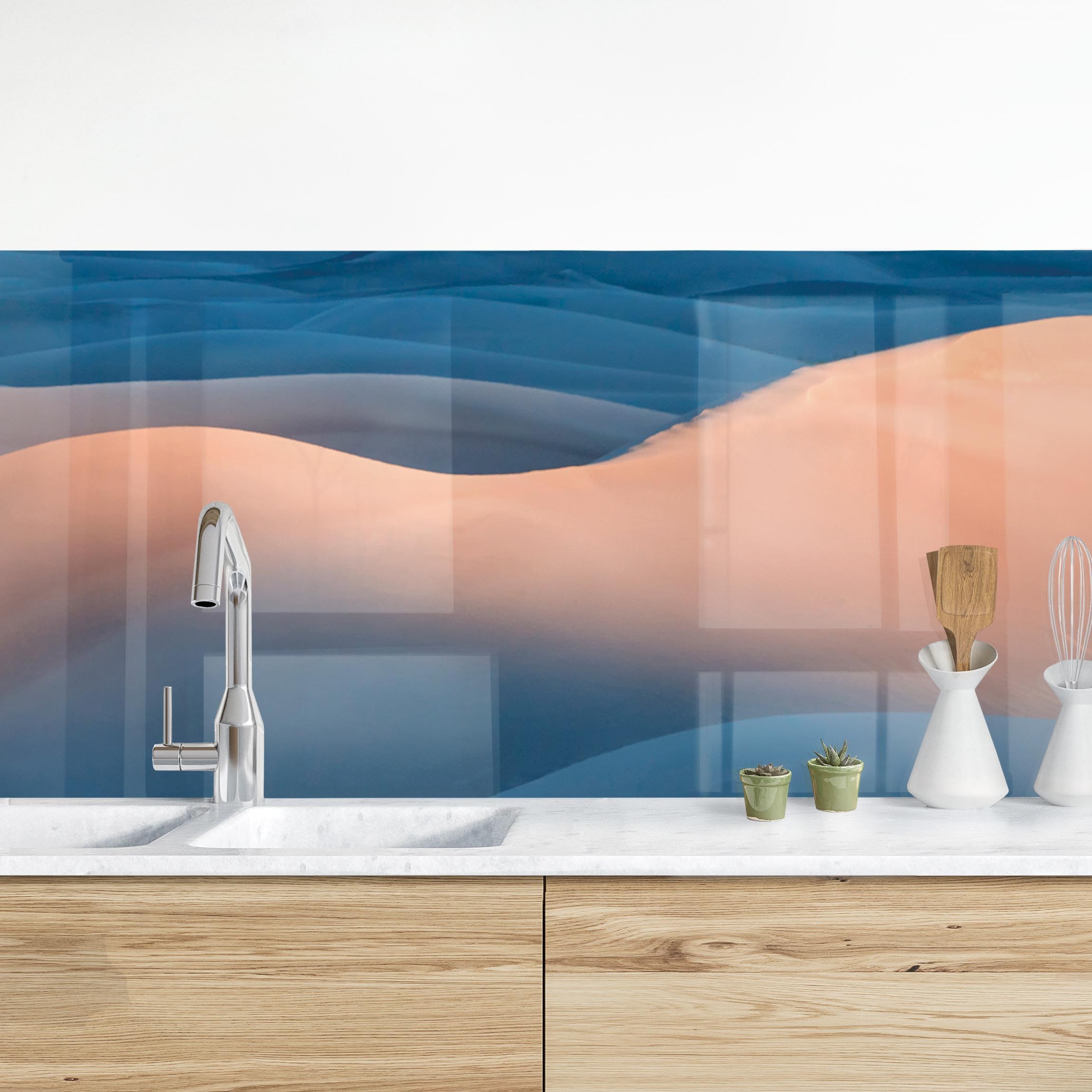 Küchenrückwand Die Farben der Wüste