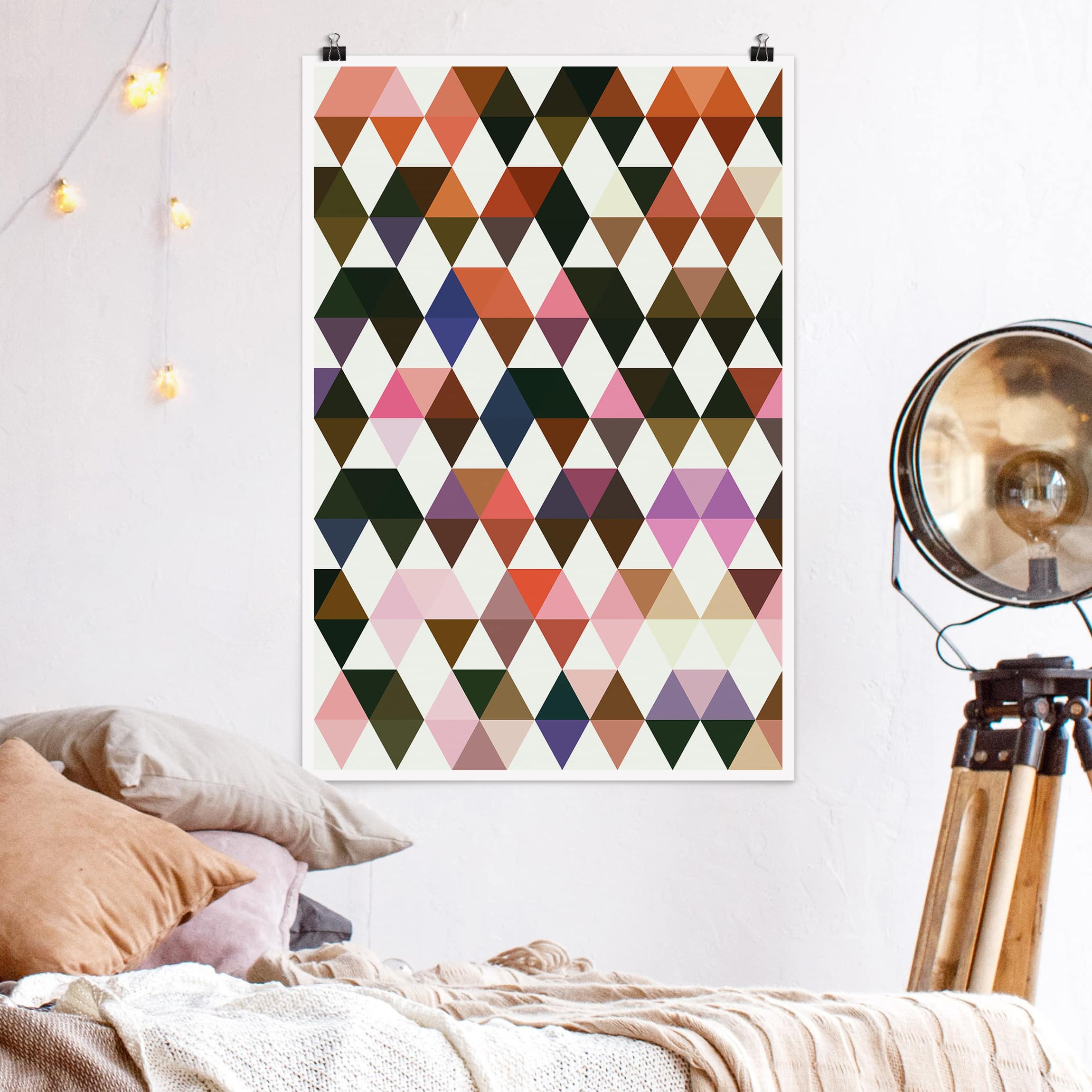 Poster - Hochformat Geschicklichkeitsspiele Der Karo Indianer