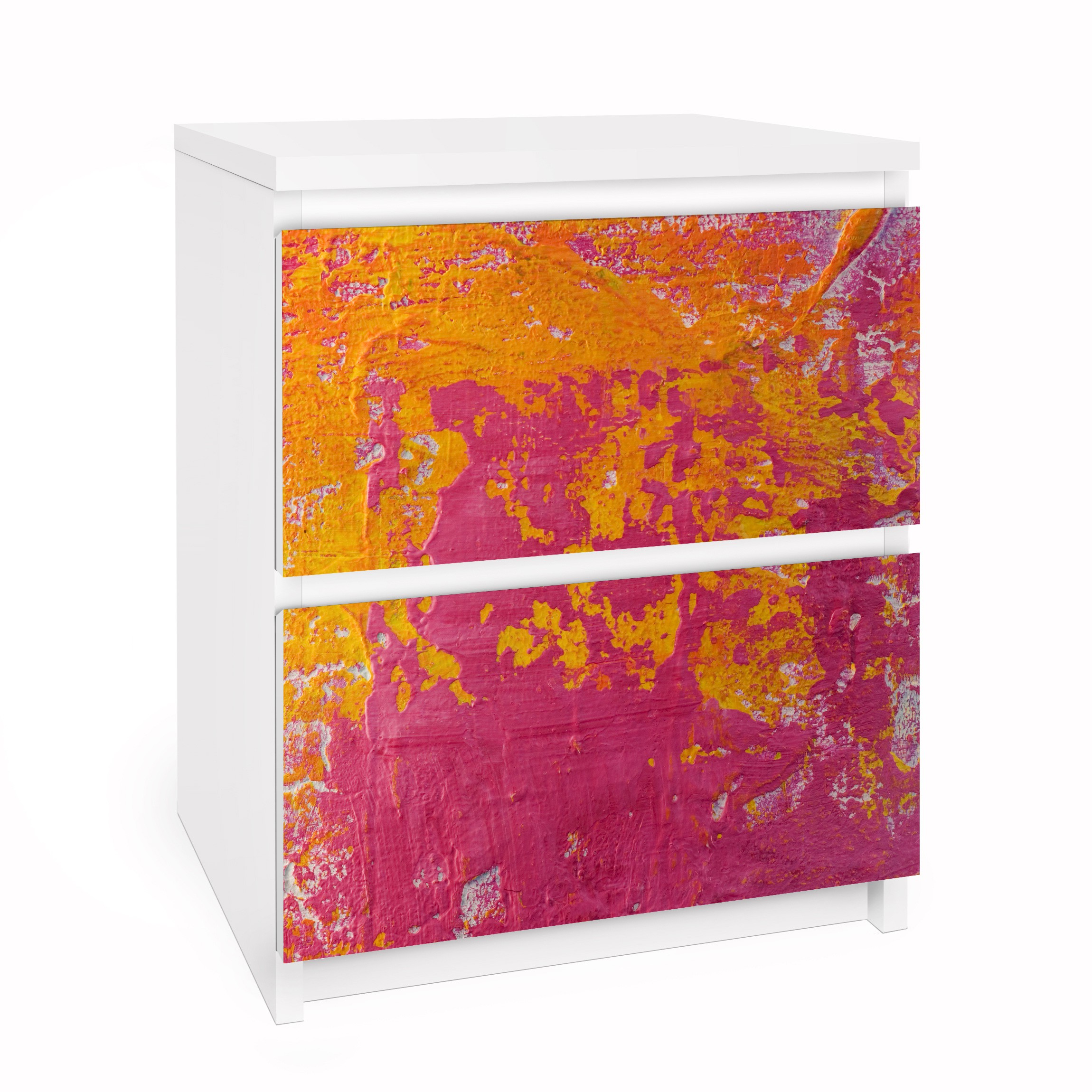 Möbelfolie für IKEA Malm Kommode 2 Schubladen The Loudest Cheer