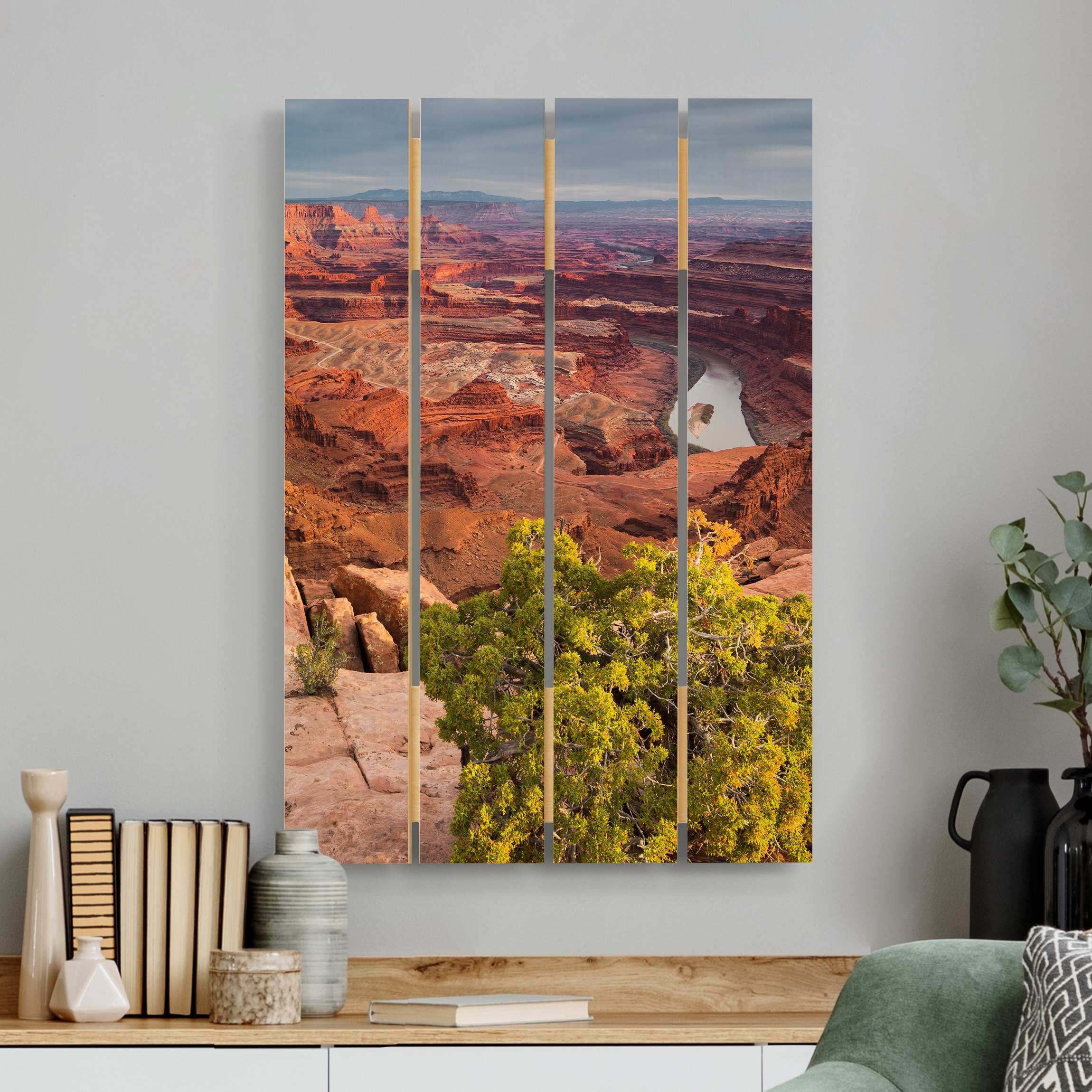 Holzbild Plankenoptik Dead Horse Point Canyonlands National Park USA