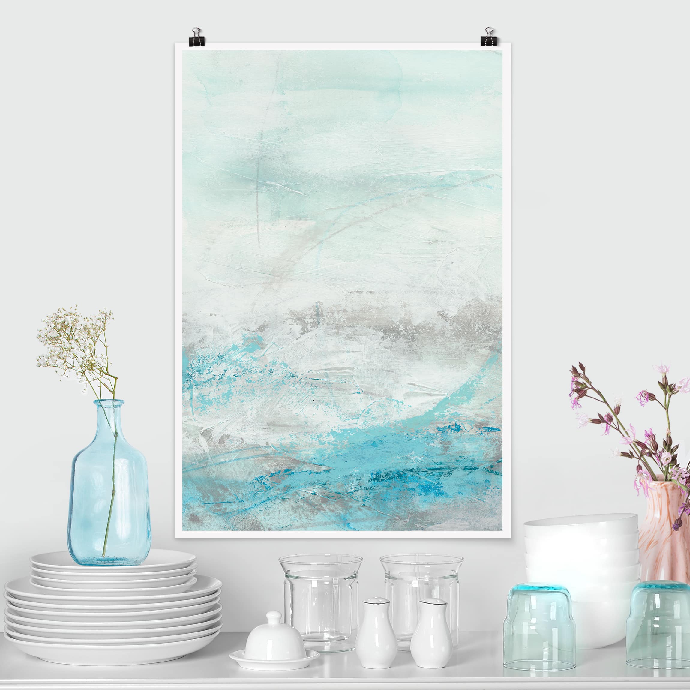 Poster - Hochformat Eismeer I