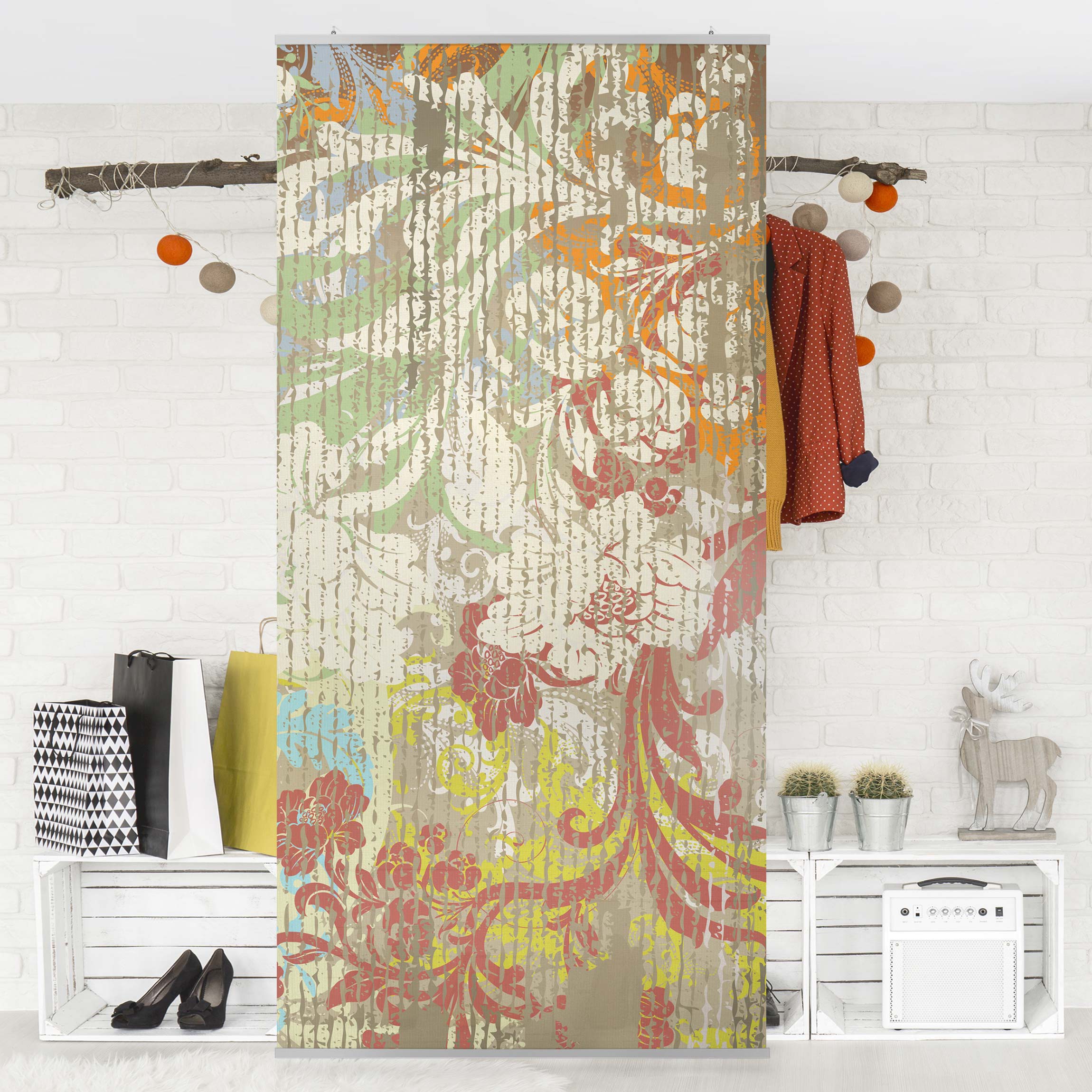 Raumteiler Blüten vergangener Zeit