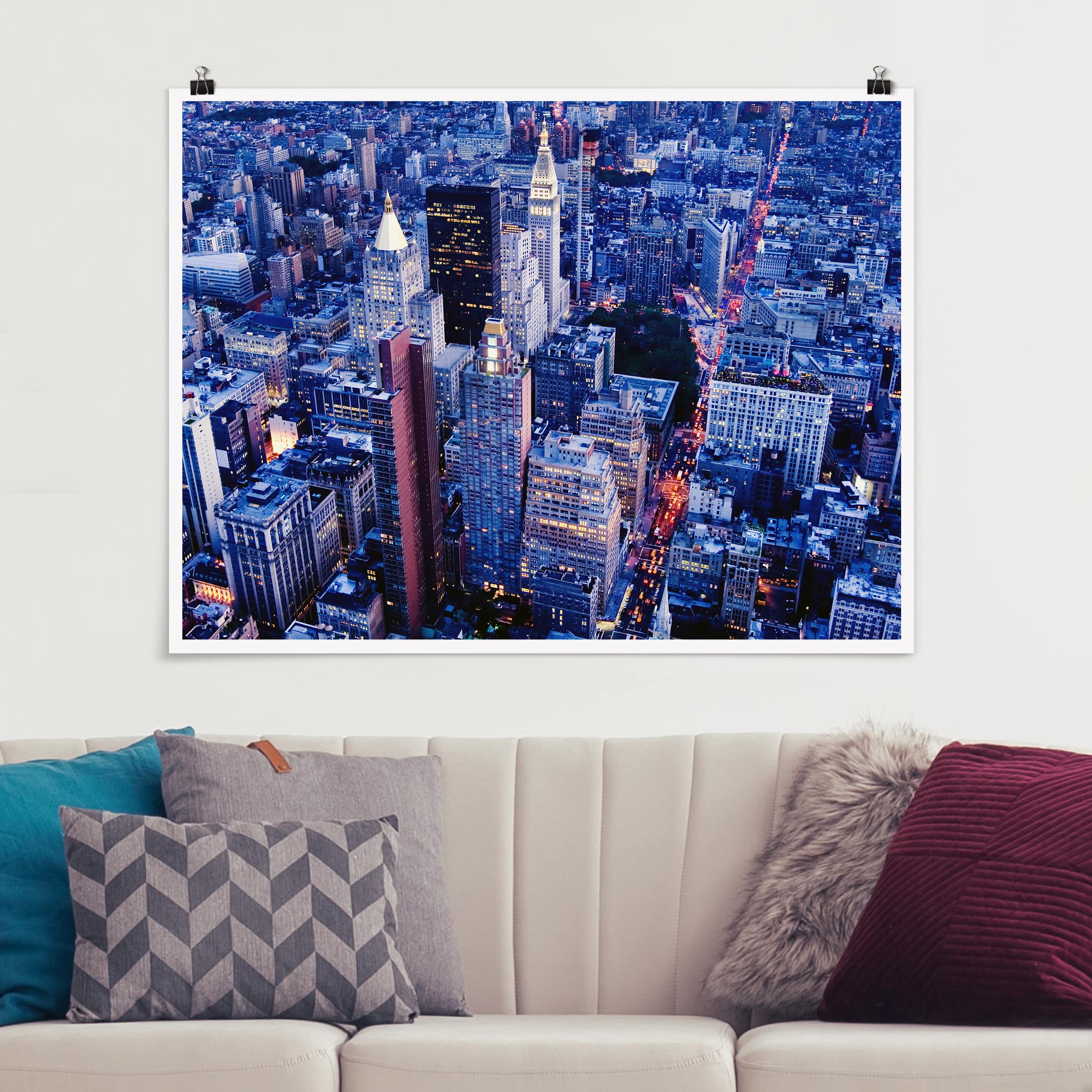 Poster - Querformat Big Apple