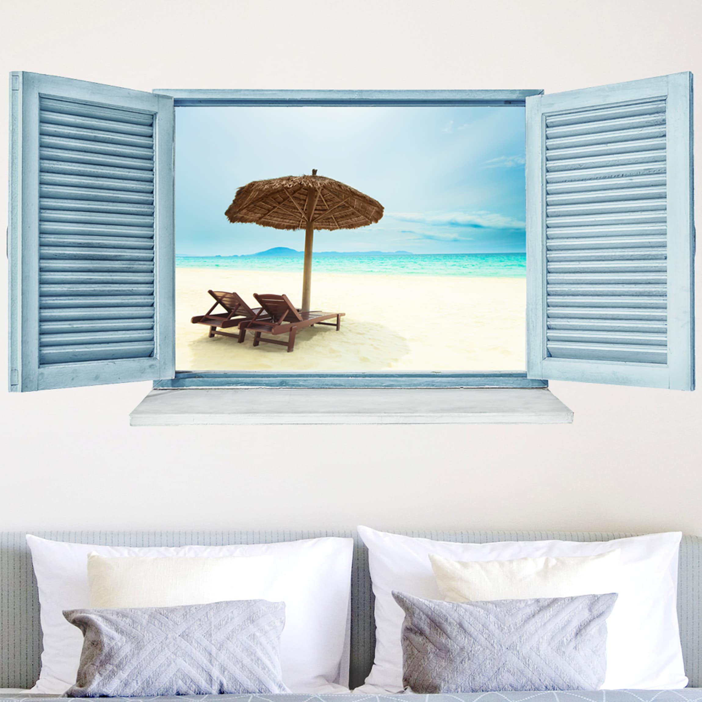 Wandtattoo 3D Beach of Dreams