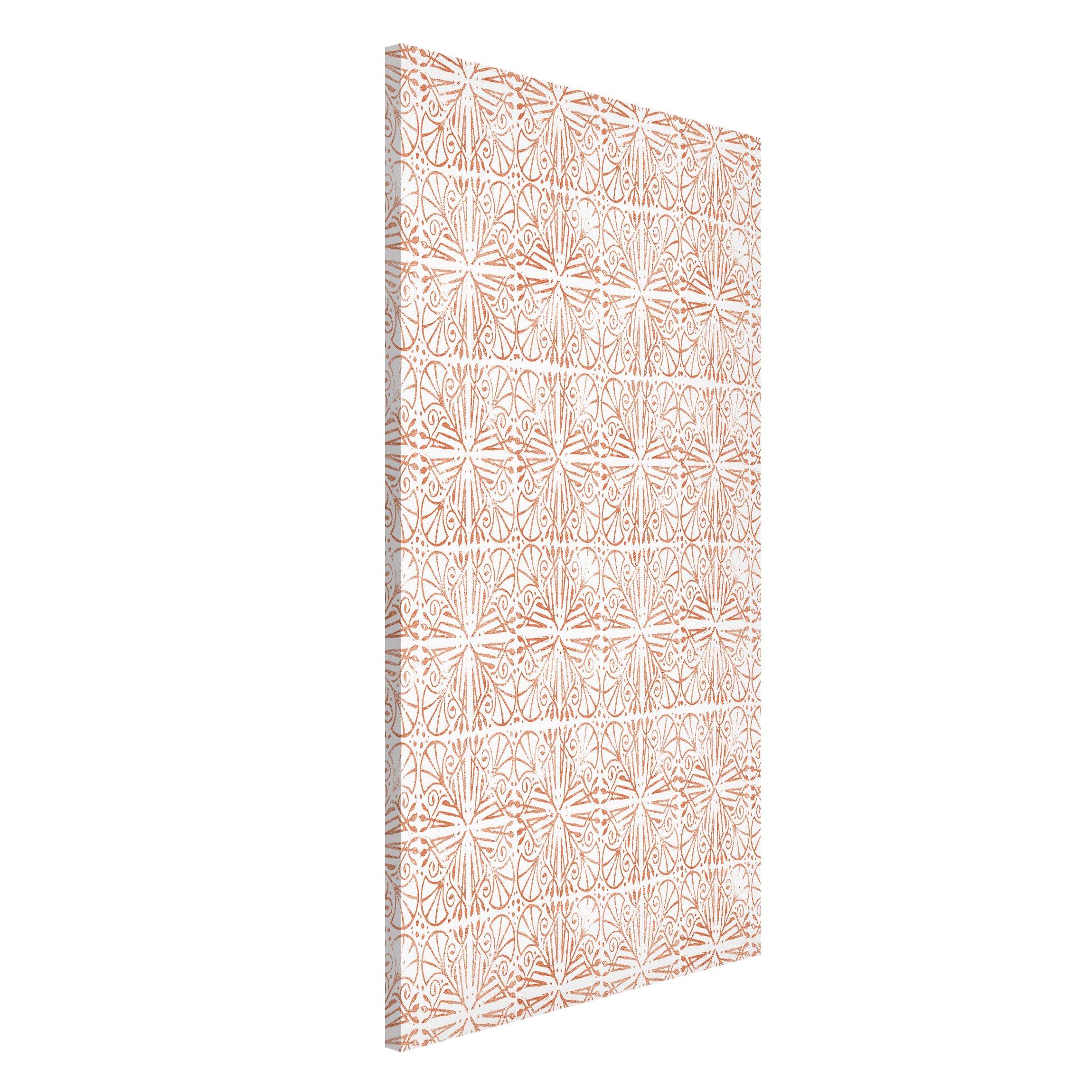 Magnettafel Vintage Muster Filigranes Art Deco