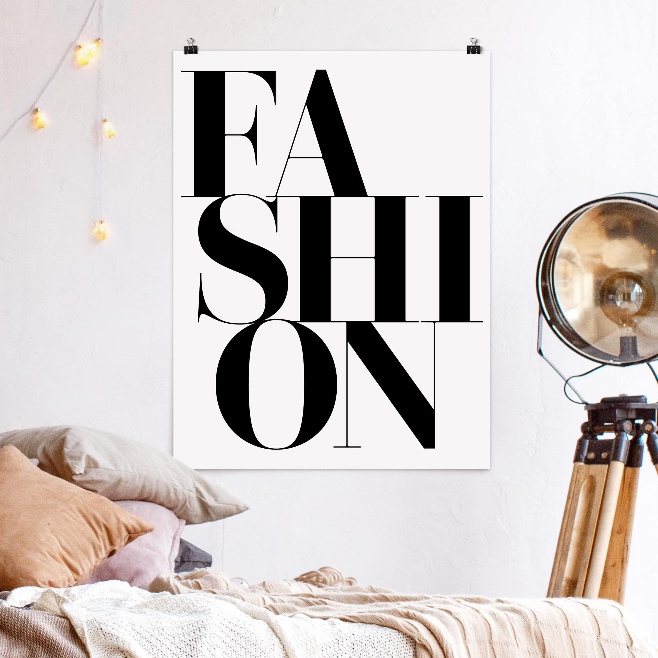 Poster - Hochformat FASHION