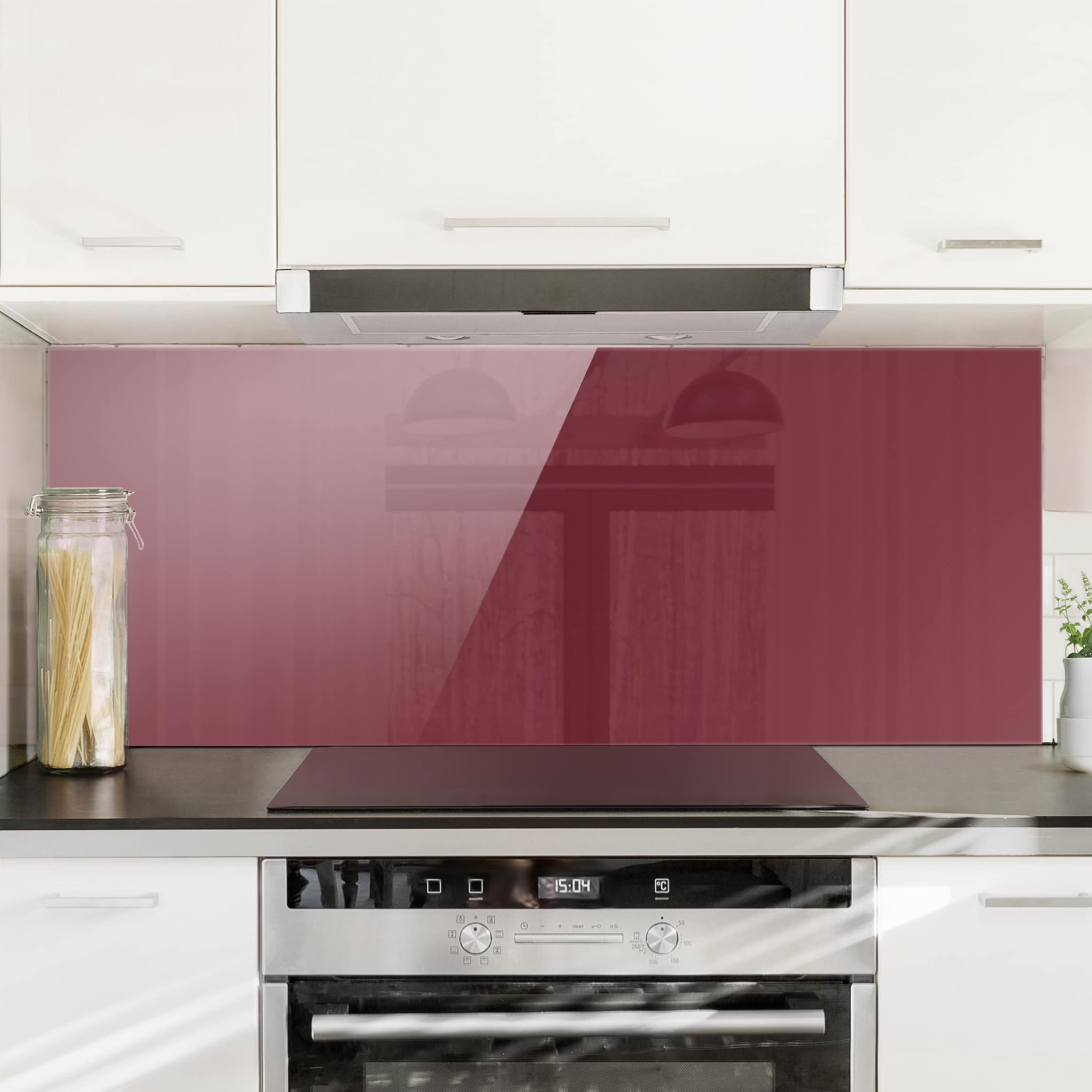 Glas Spritzschutz Bordeaux