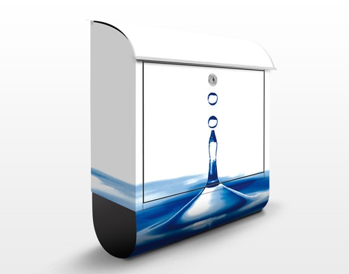 Briefkasten Blue Drop