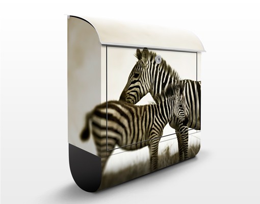 Briefkasten Zebrapaar