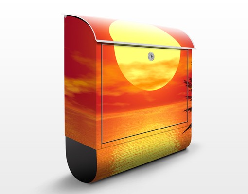 Briefkasten Karibischer Sonnenuntergang