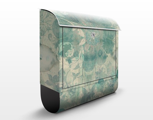 Briefkasten Eisblumen