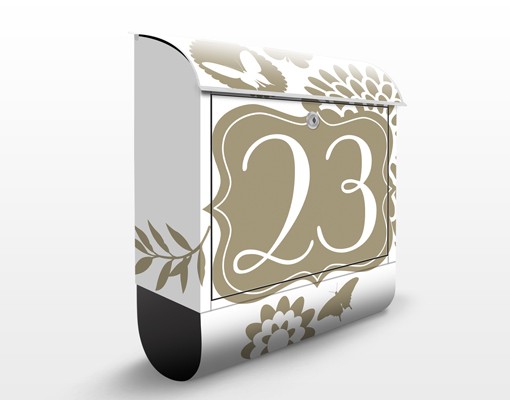 Briefkasten mit eigenem Text No.JS305 WunschText Peaceful