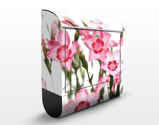 Briefkasten Pink Flowers