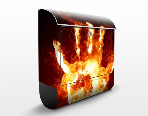 Briefkasten Flammende Identität