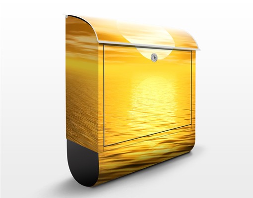 Briefkasten Golden Sunrise