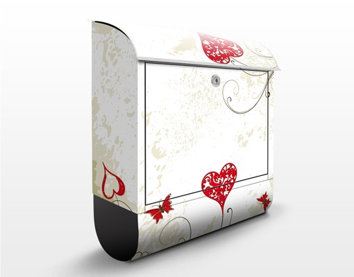 Briefkasten Heart Background