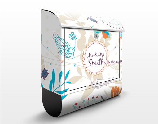 Briefkasten mit eigenem Text Coastal Life