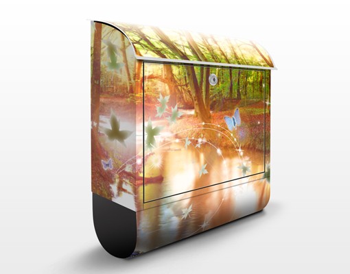 Briefkasten No.CG86 Butterfly Wood