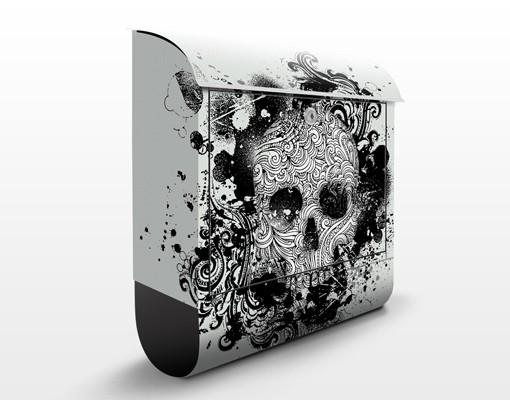 Briefkasten Skull