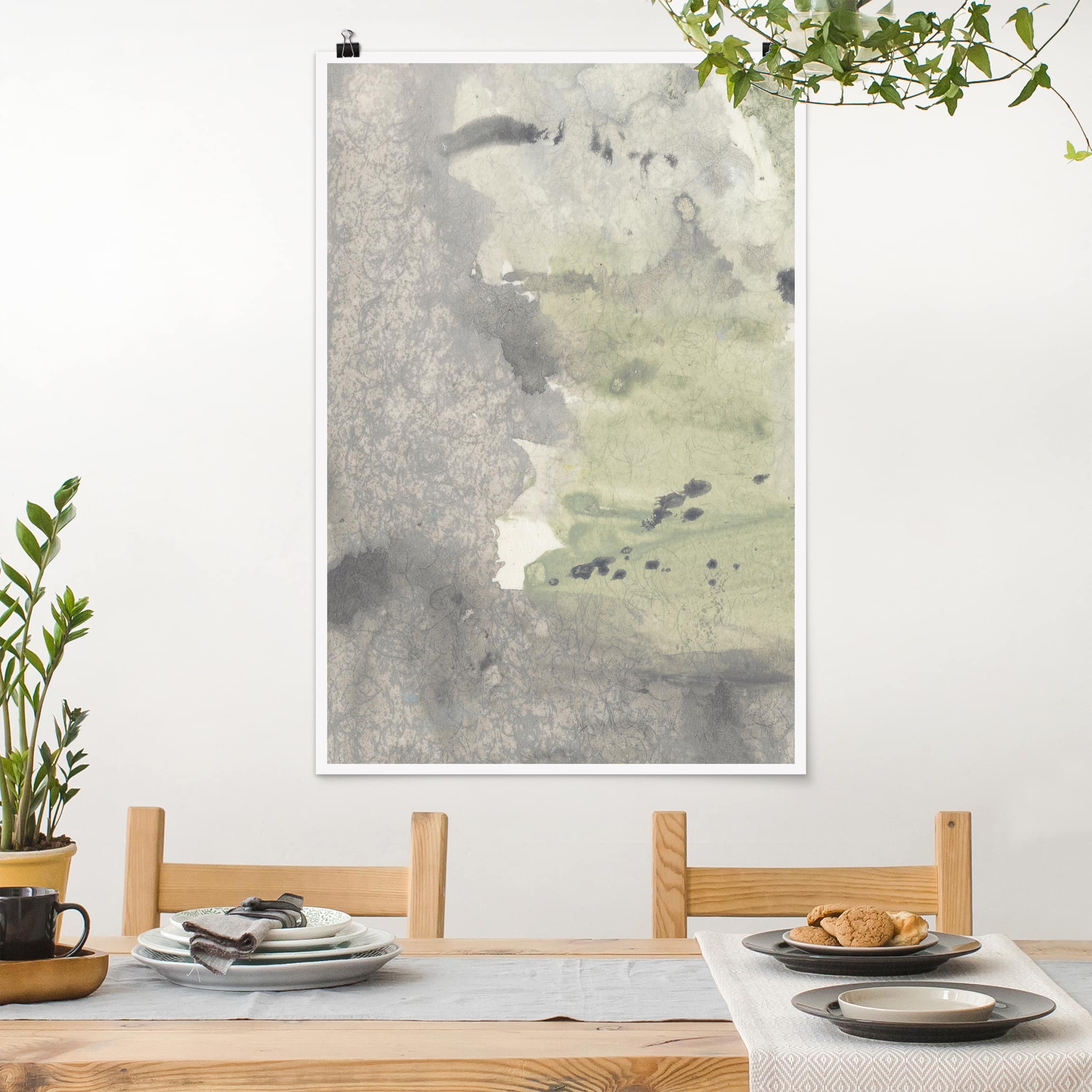 Poster - Hochformat Frieden, Liebe, Freude III