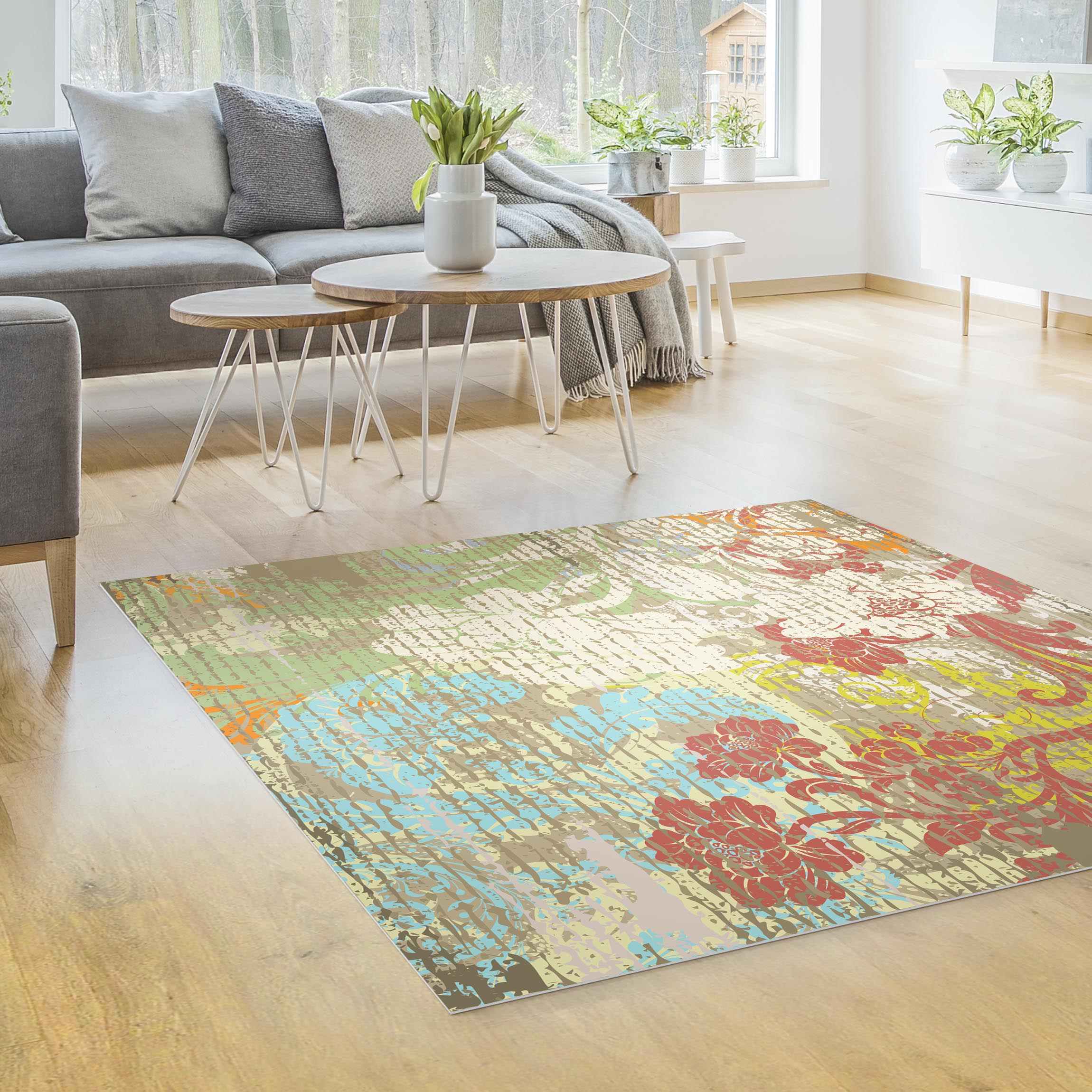 Vinylteppich Blüten vergangener Zeiten