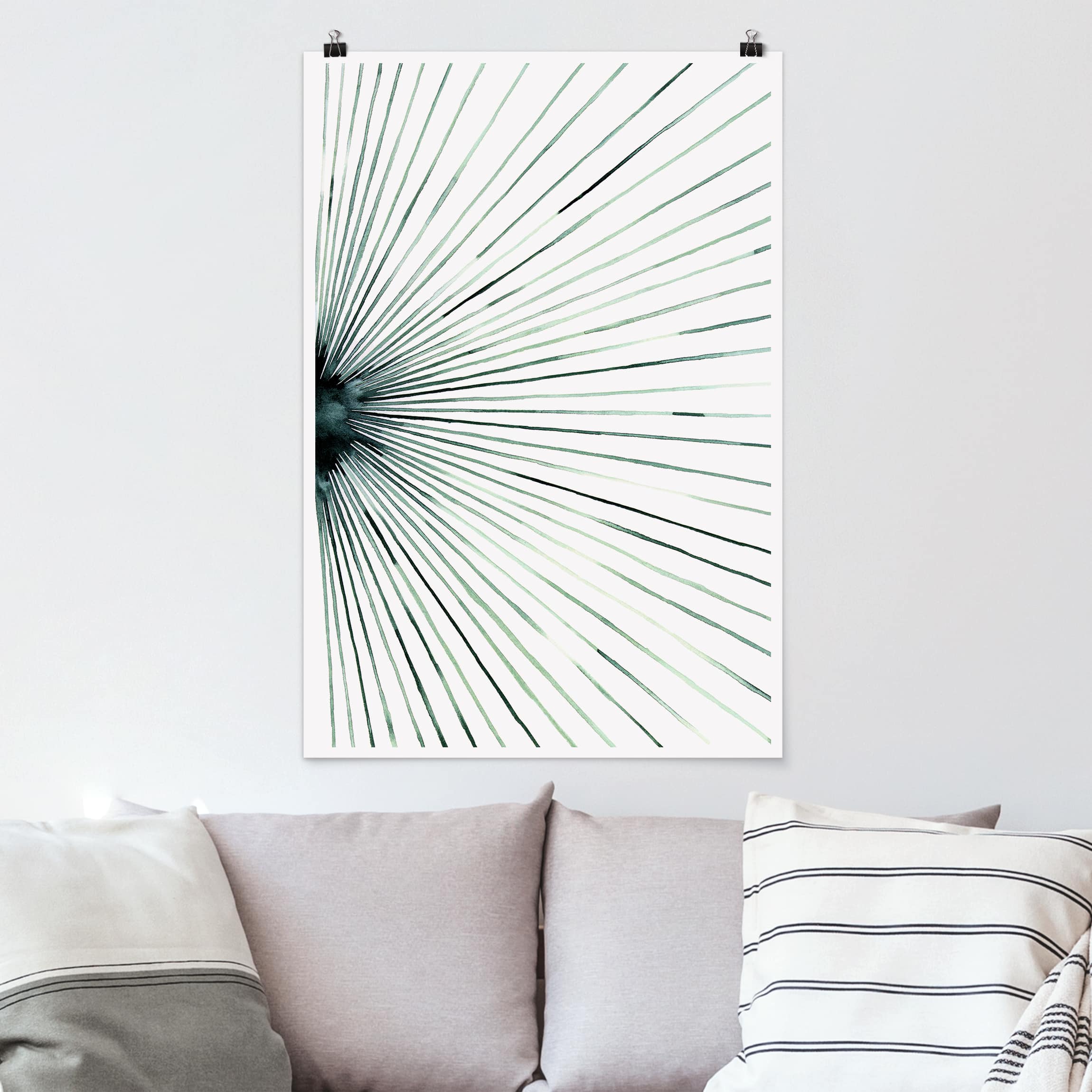 Poster - Hochformat Stroboskop