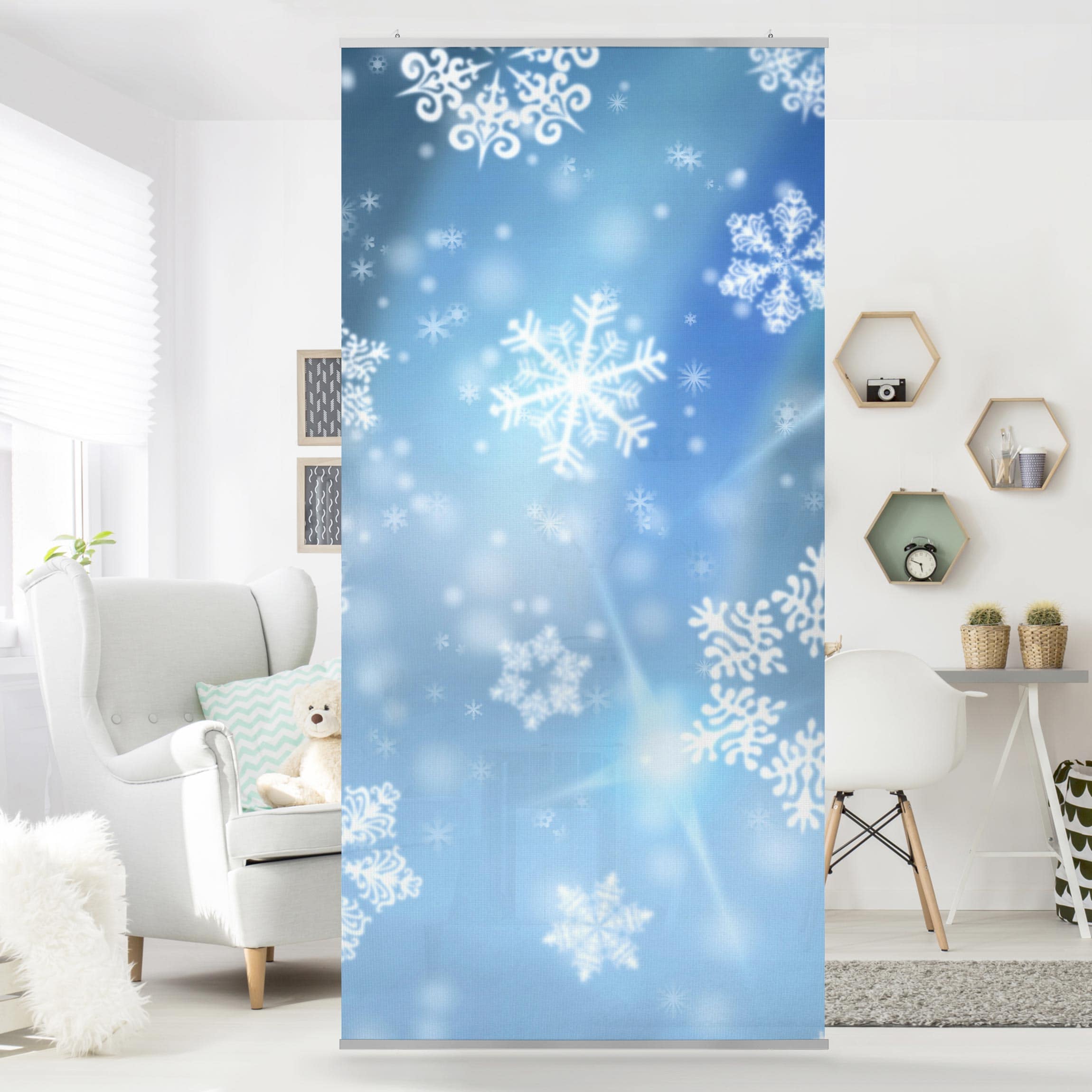Raumteiler Snowflakes