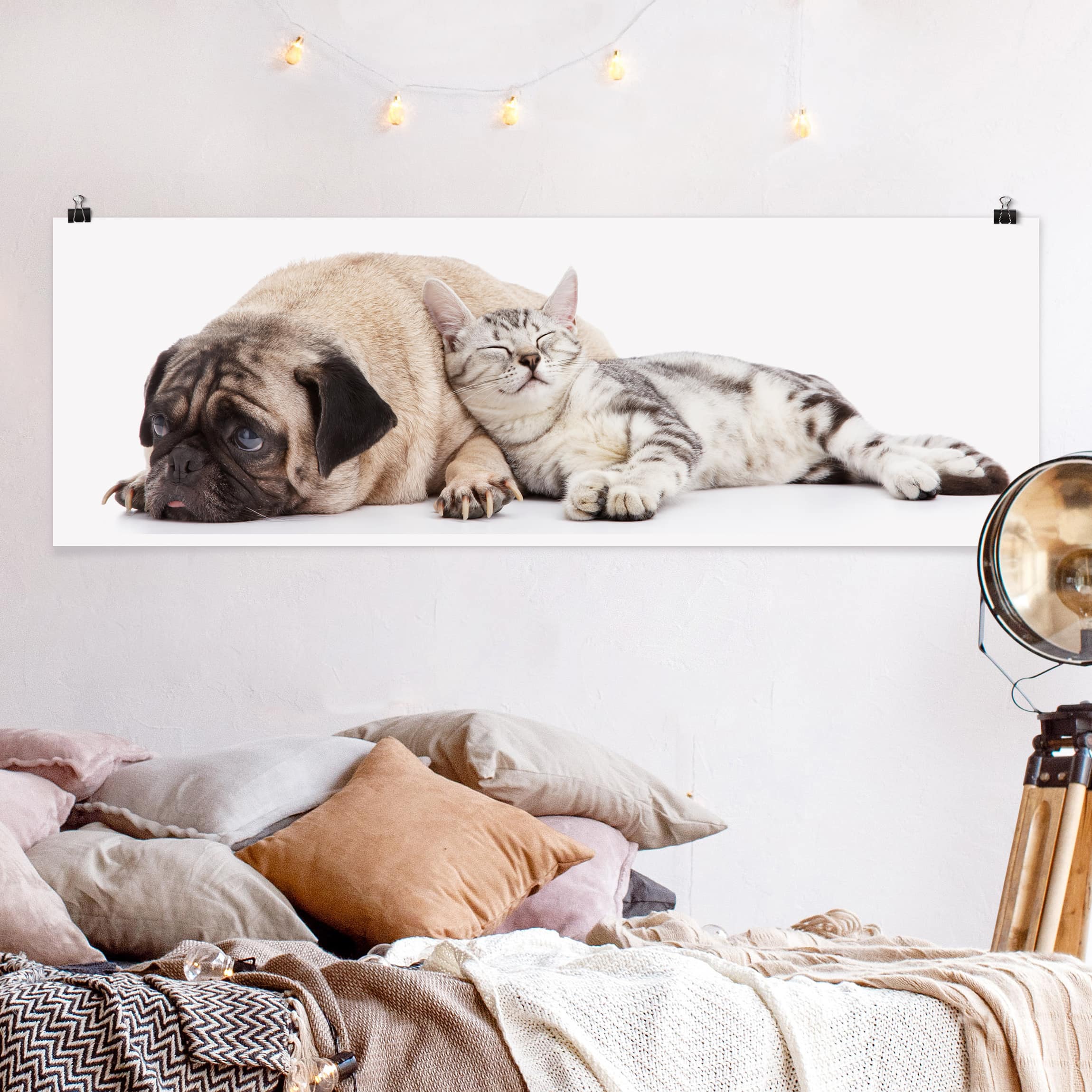 Panorama Poster Beste Freunde