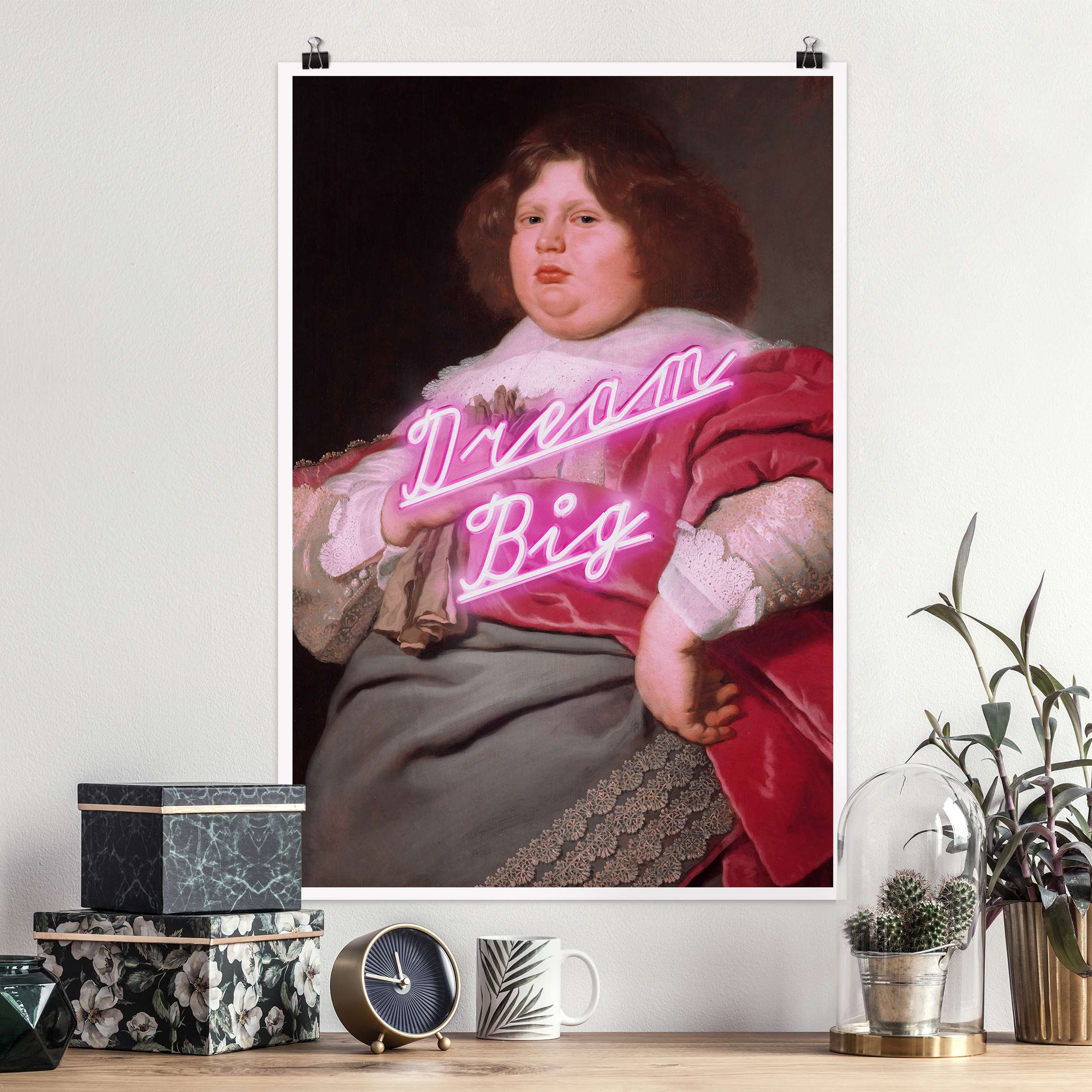 Poster Gemälde Dream Big